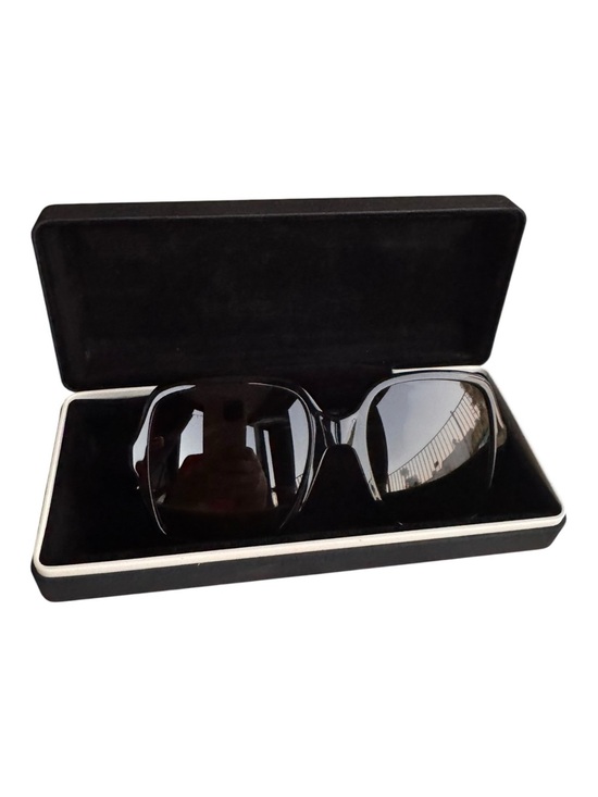 Givenchy Black Oversized Square Sunglasses Gold Logo Luxury Eyewear With Case main image 7